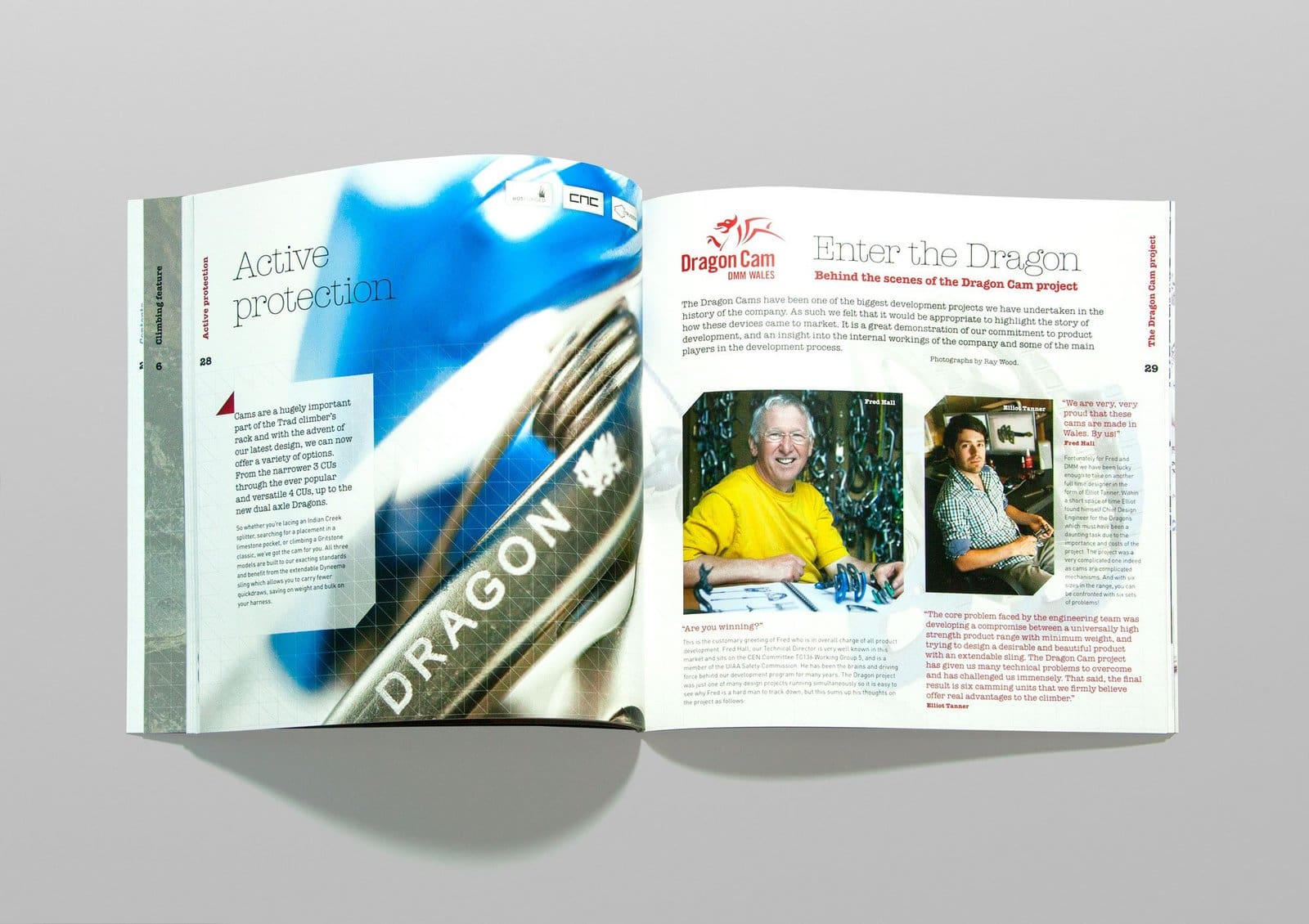 DMM Wales Product Catalogue Dragon Cam spread DMM Wales Product Catalogue Dragon Cam spread