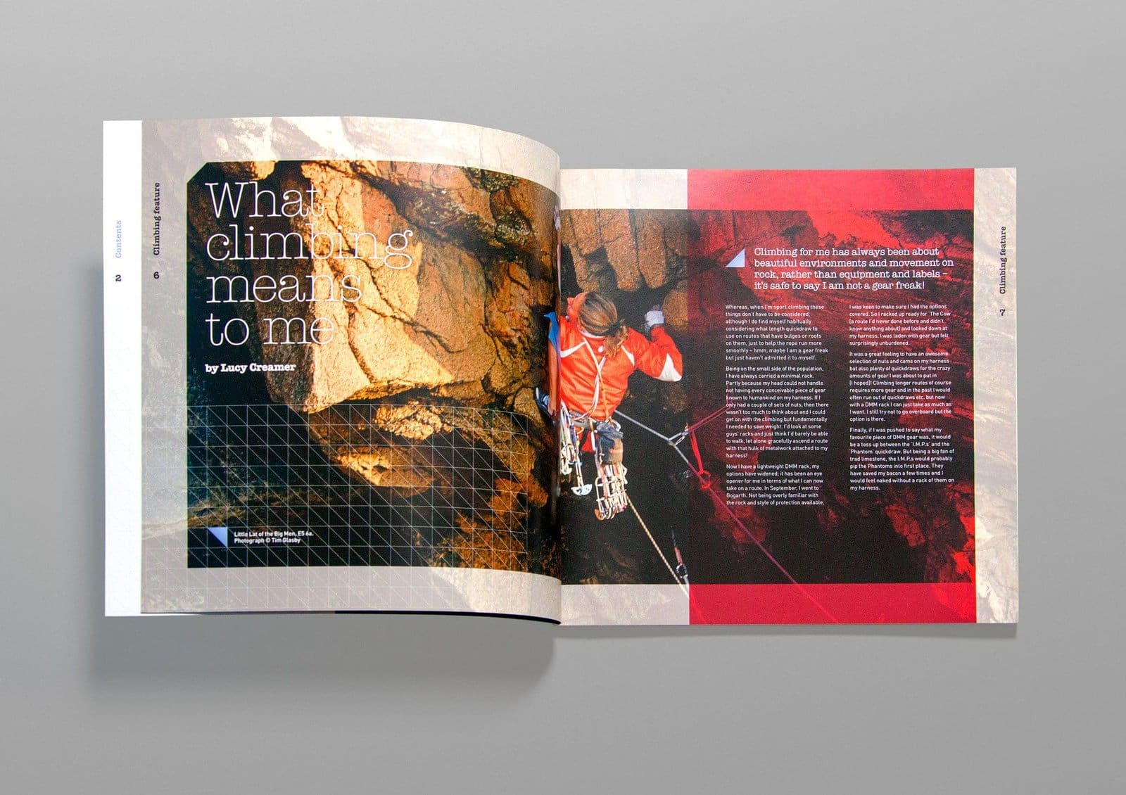 DMM Wales Product Catalogue spread DMM Wales Product Catalogue spread