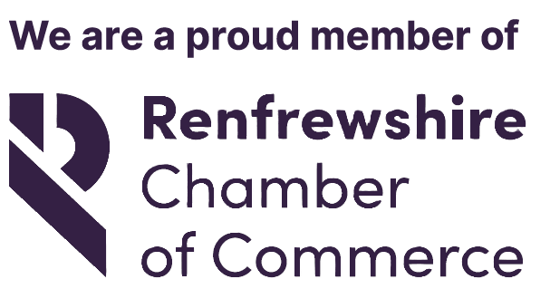 We are a proud member of the Renfrewshire Chamber of Commerce