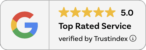 We are a 5-star Google rated business