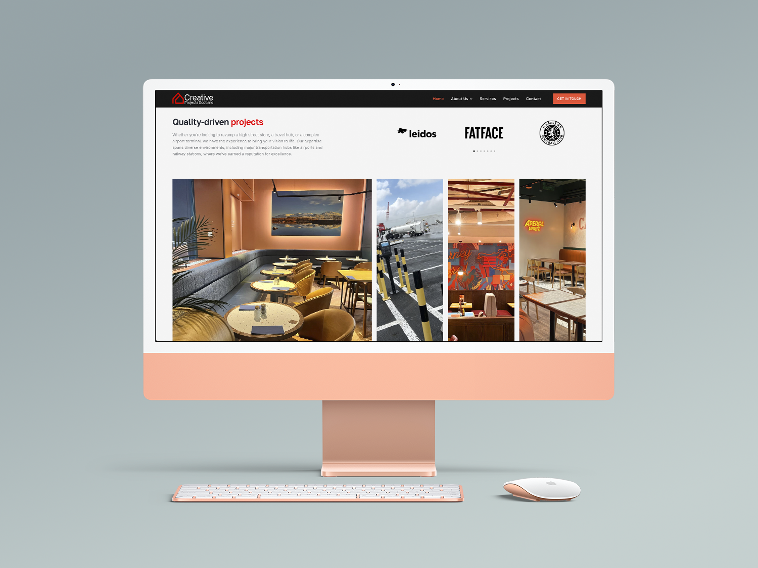 Creative Projects Projects web page