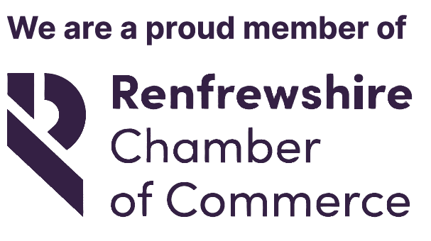 We are a proud member of the Renfrewshire Chamber of Commerce