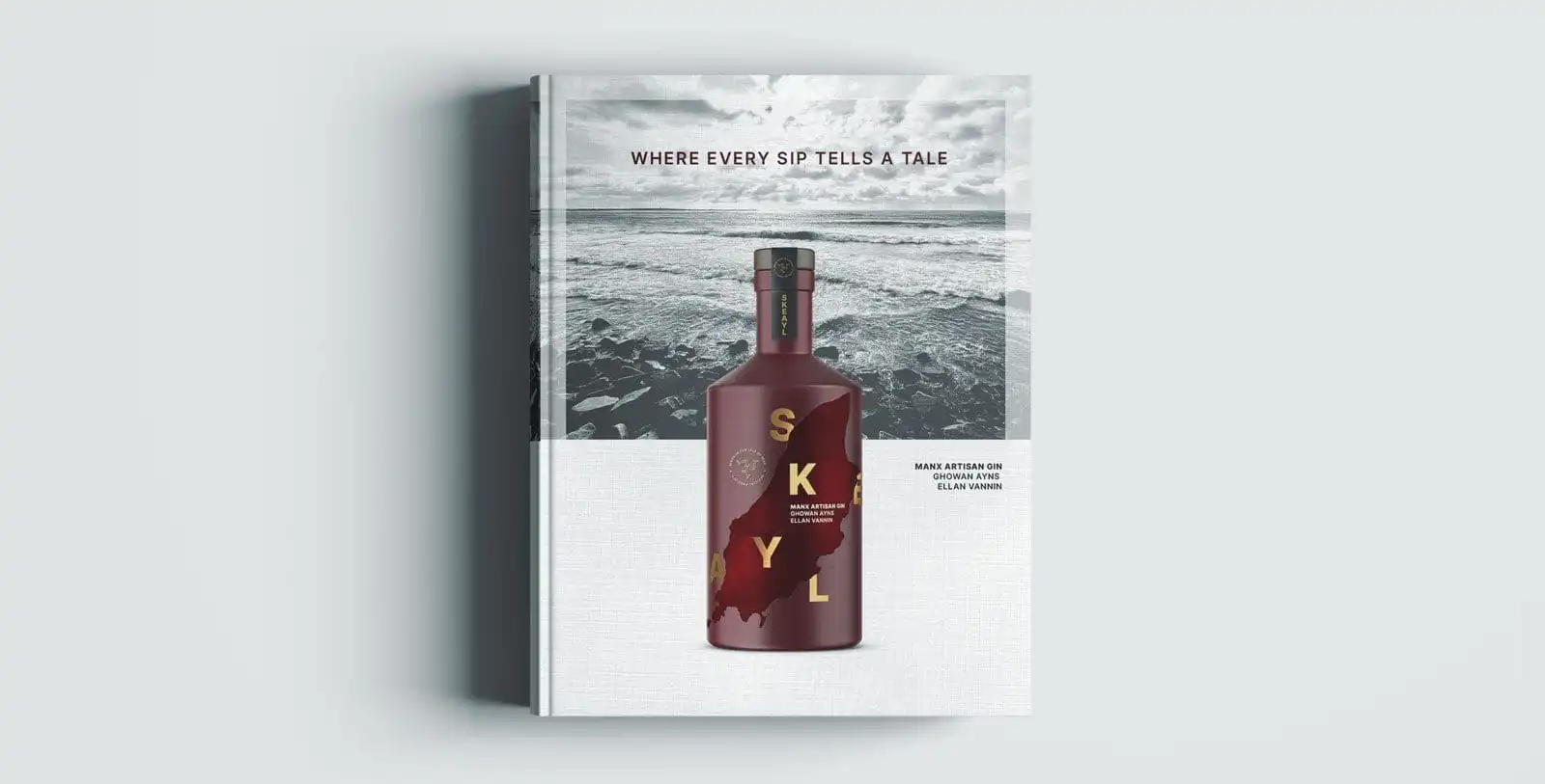 SKEAYL Artisan Manx Gin brochure cover