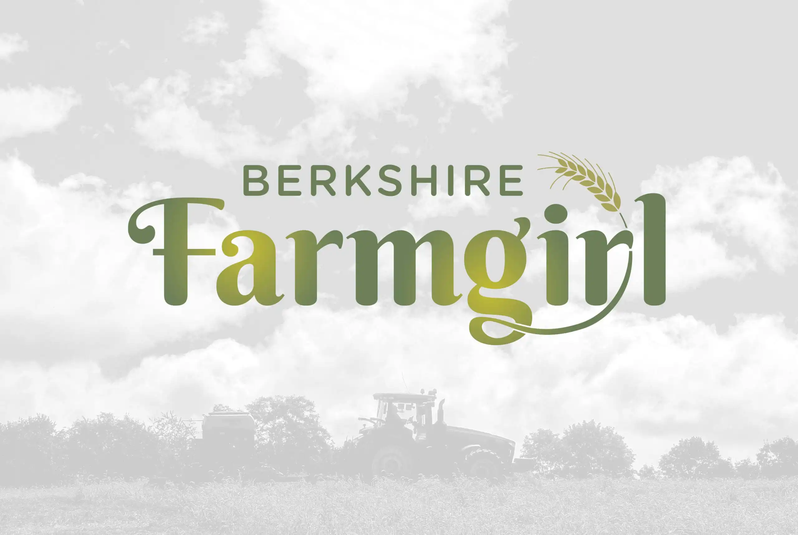 Berkshire Farm Girl brand identity Berkshire Farm Girl brand identity