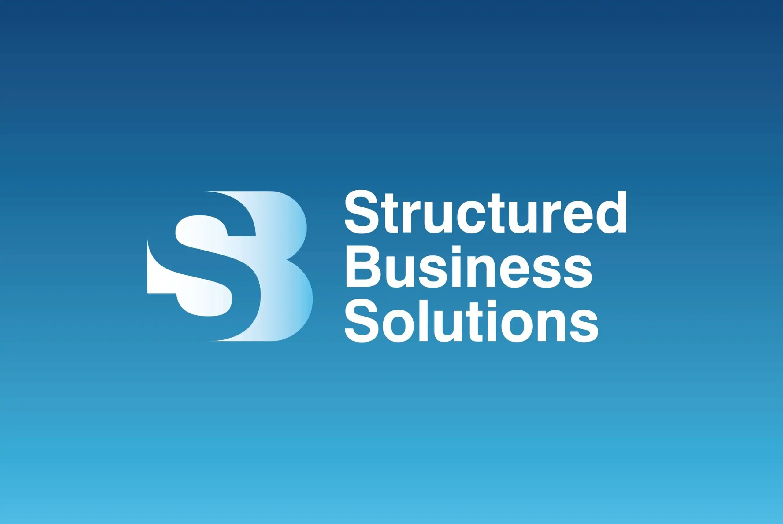 Structured Business Solutions brand identity Structured Business Solutions brand identity