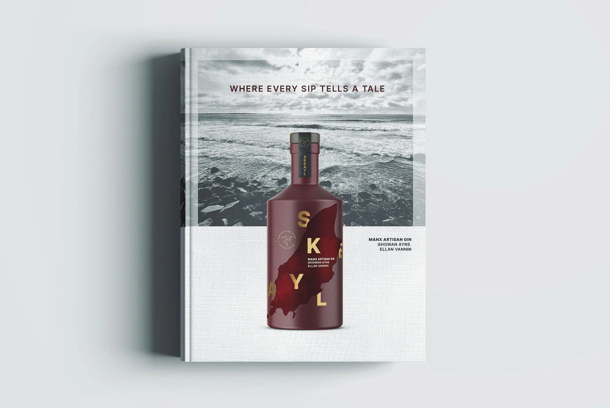 SKEAYL Manx Artisan Gin brochure SKEAYL Manx Artisan Gin brochure