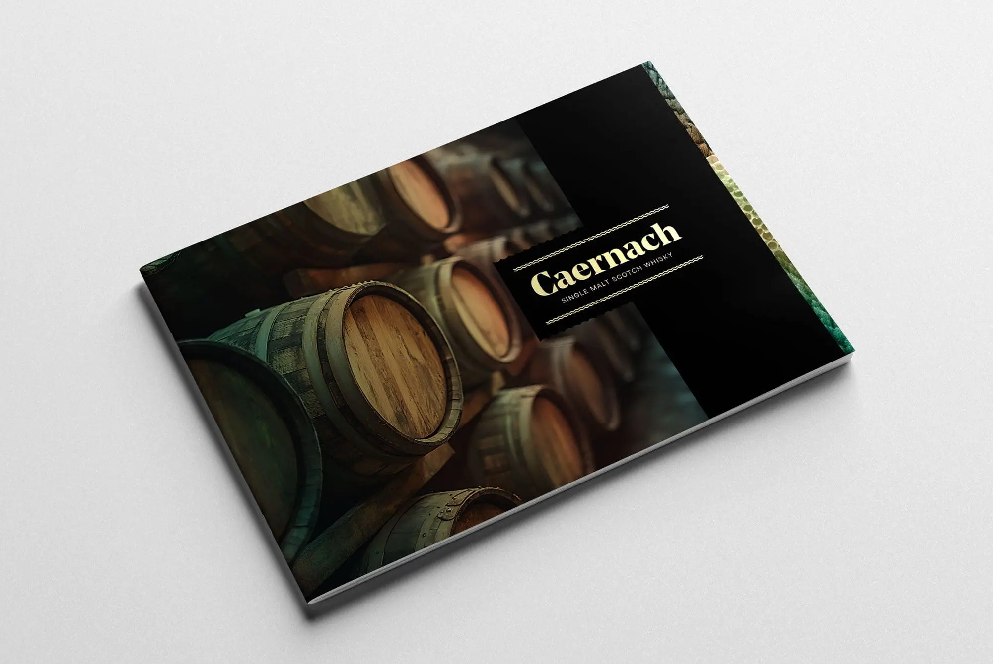Caernach Single Malt Scotch Whisky brochure Caernach Single Malt Scotch Whisky brochure