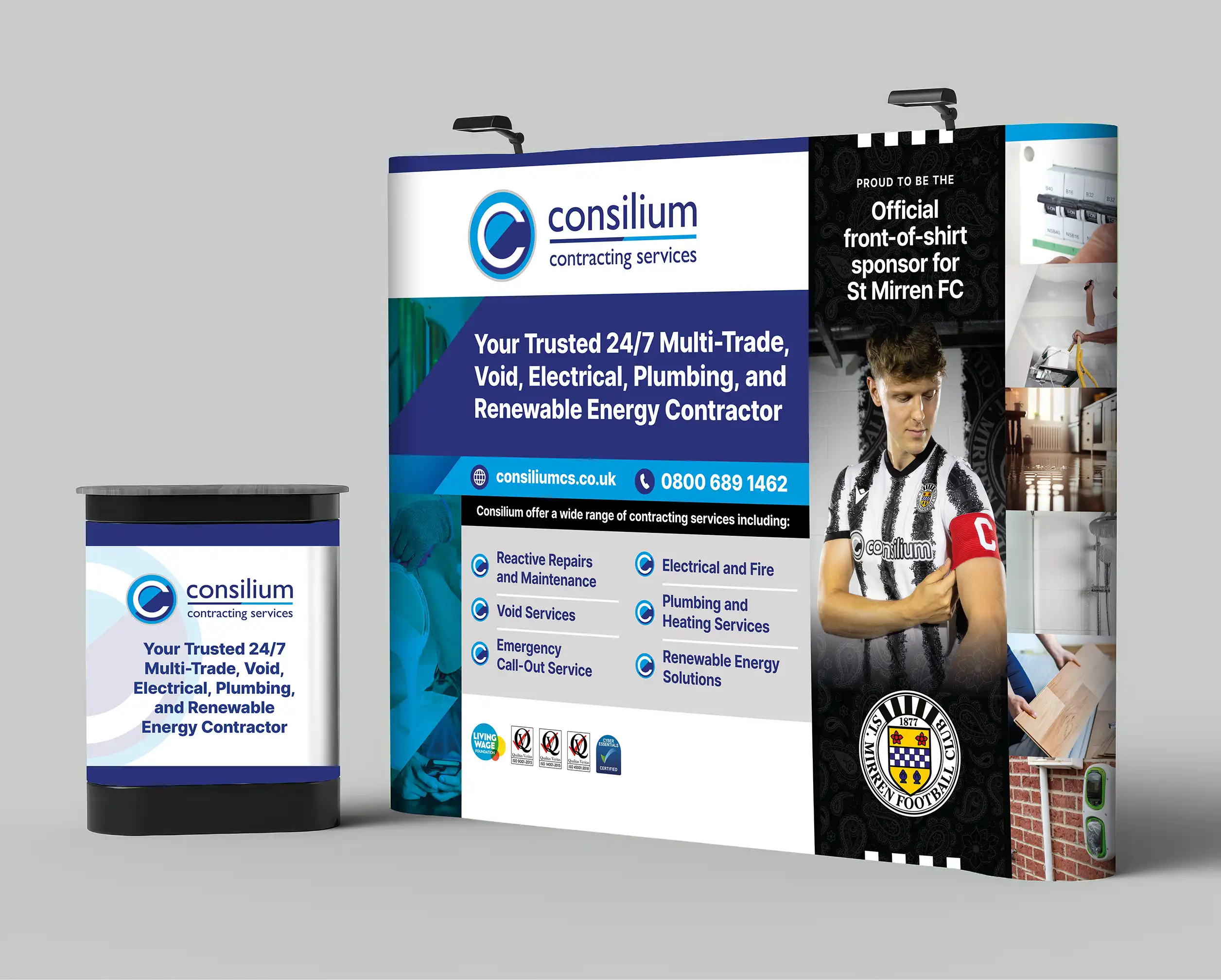 Consilium Contracting Services exhibition system