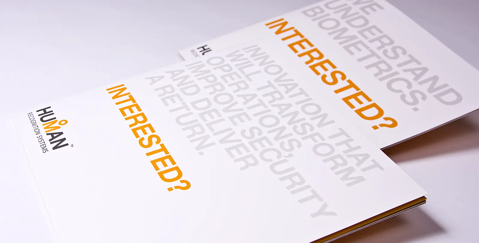 Human Recognition Systems brochure cover