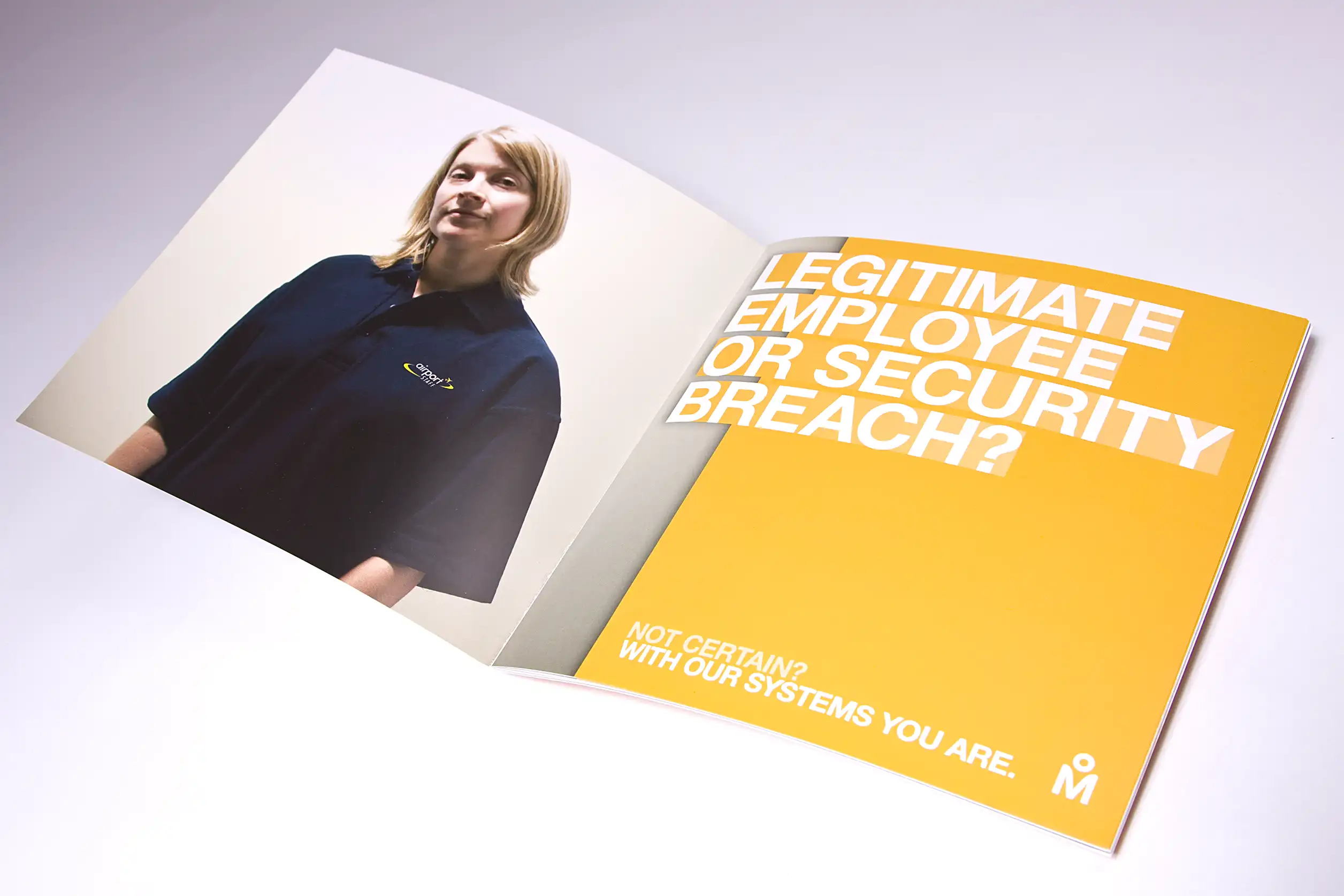 Human Recognition Systems brochure spread