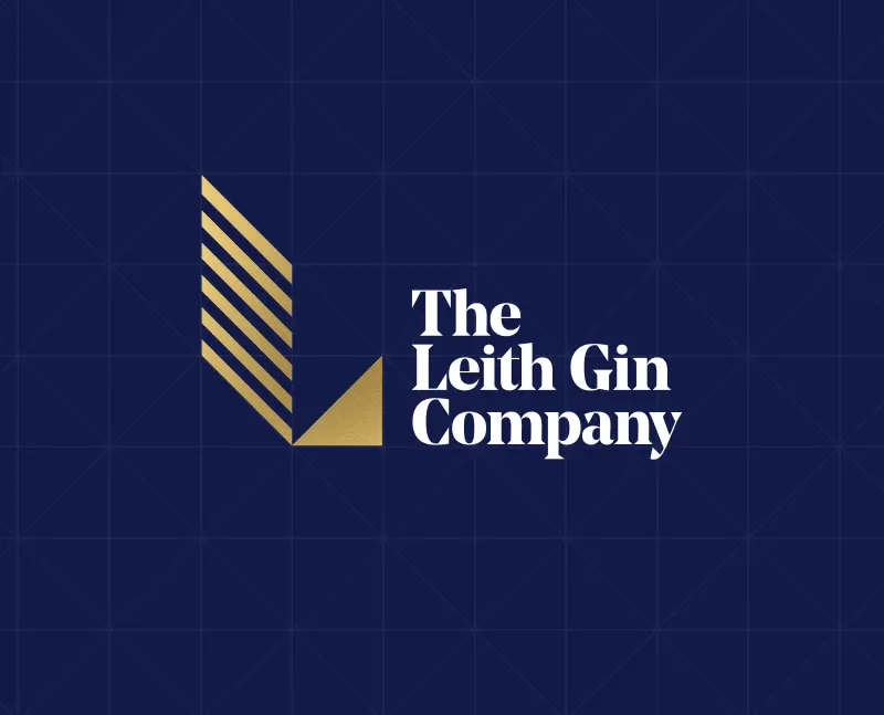 The Leith Gin Company brand identity
