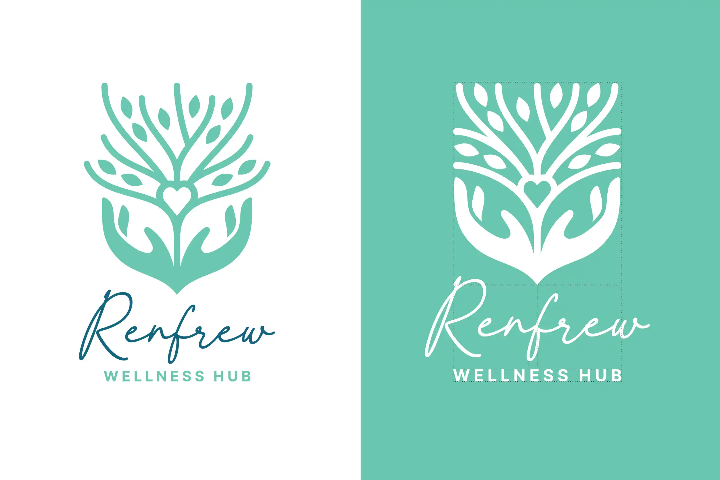 Renfrew Wellness Hub brand identity